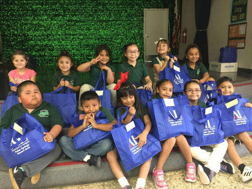 The Assistance League provided new uniforms for students!