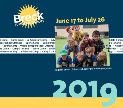 Breck Summer Programs Registration Open Post Details Breck School