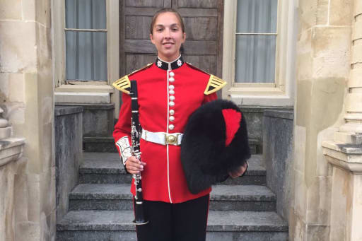 OF Charlotte debuts for the Coldstream Guards Band | Posts Page