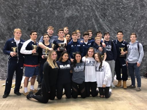 Blair deals academy wrestling