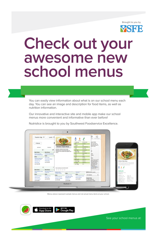 Breakfast And Lunch Menus