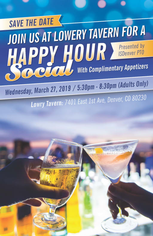 Pto Happy Hour International School Of Denver
