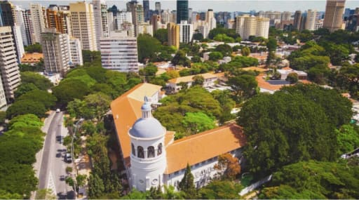 Portuguese Escola Concept Brazil