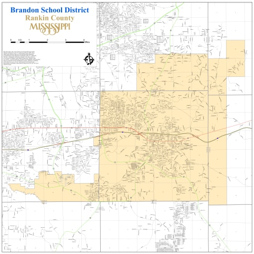 Rankin County District Map Rcsd District Maps - Rankin County School District