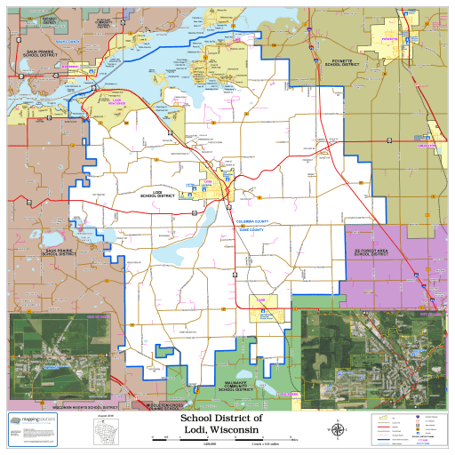Maps Boundries School District Of Lodi