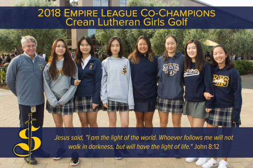 Girls Golf Crean Lutheran High School