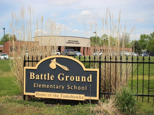 Home Battle Ground Elementary School Click here for battleground pictures! home battle ground elementary school