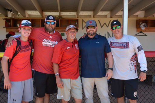 Link '92 Returns to Alma Mater to Support Baseball Team