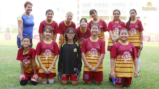 Congratulations to Renaissance Under 14 Girls Football City Champions!