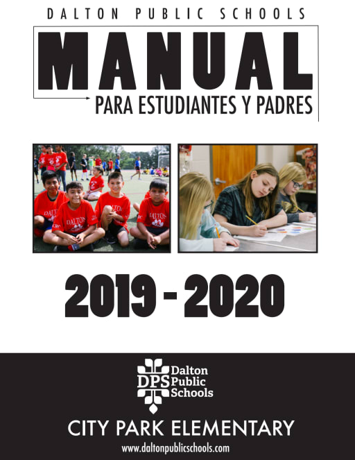 Student Handbook 2019 20 City Park School