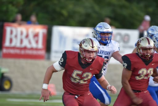 Football Chs Vs Gordon Central High School Christian Heritage