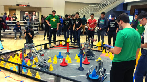 Robot high hot sale school