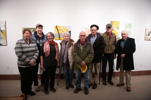 Painter Lois Dodd Artist Friends Exhibit Works In Romano Gallery