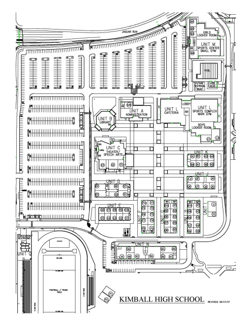 School Map Kimball High School