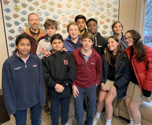 Mr Deisher S Advisory Volunteers At Food Pantry Morristown