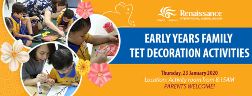 Early Years Family Tet Decoration Activity 2020