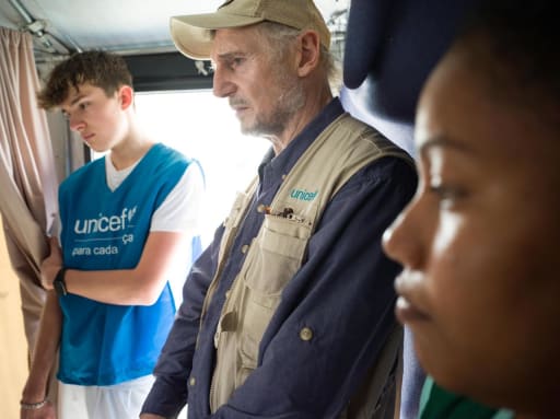 Millfield Sixth Former Accompanies Actor Liam Neeson On Unicef
