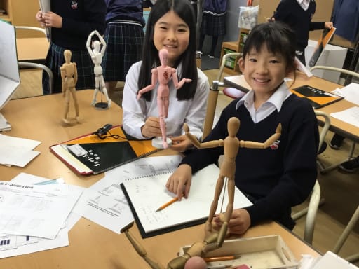 Grade 4 Human Body Systems Drawing The Human Figure