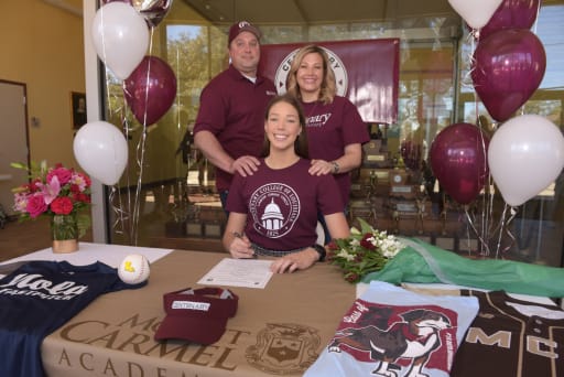 College Signing: Centenary College | News Post General - Mount Carmel  Academy