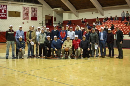 Basketball Alumni Honored At Final Home Game At Alumni Hall News
