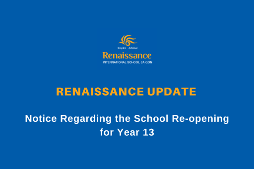 Update from the Head of School - 6 March 2020 | Notice Regarding the School Re-opening for Year 13