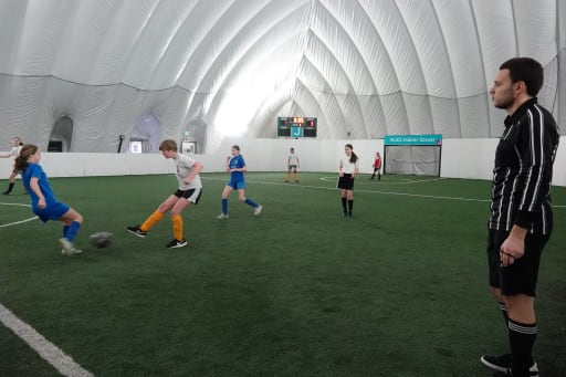 the bubble indoor soccer