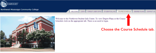 Class Schedules - Northwest Mississippi Community College