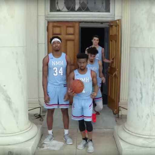 Nmh Boys Basketball Team Stars In Video Series Post
