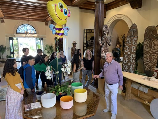 Grauer Visual Arts Students Visit Tribal Art Collection Post Details The Grauer School