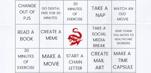 Take A Break Bingo