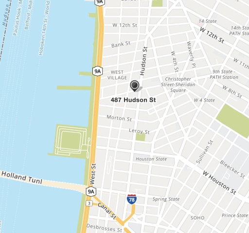 Hudson Street Nyc Map Directions - St. Luke's School
