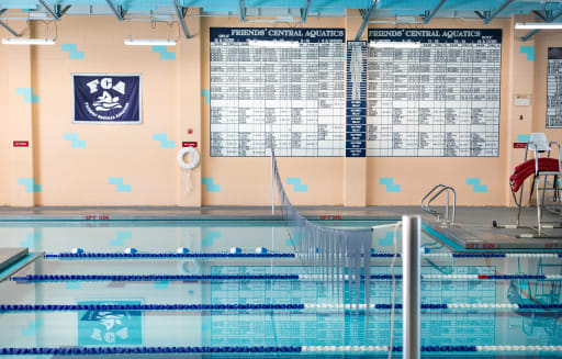 Swimming central outlet