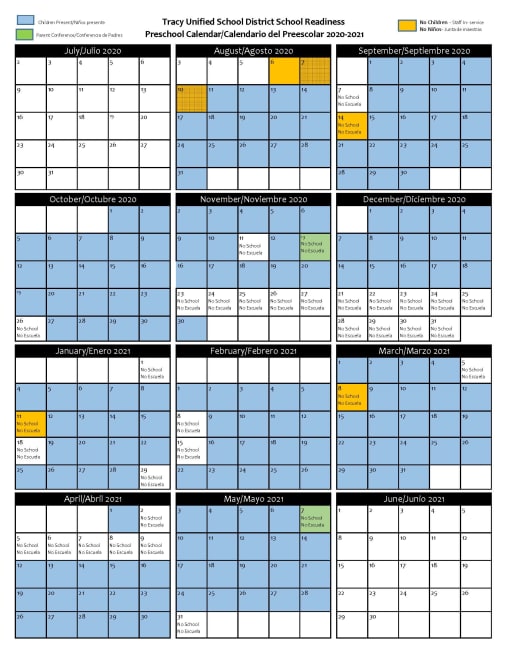 tusd calendar 2021