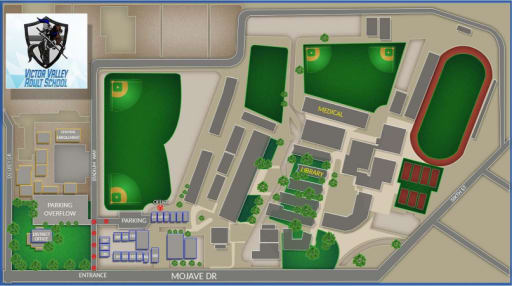 Victor High School Adult Ed Full Map Library Cte Etc Victor Valley Adult School