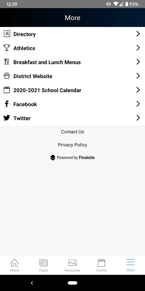 SPS Mobile App - Suffield Public Schools