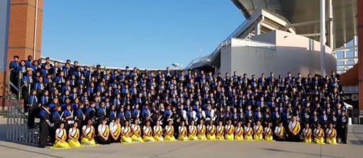 Centennial High School Color Guard 2022