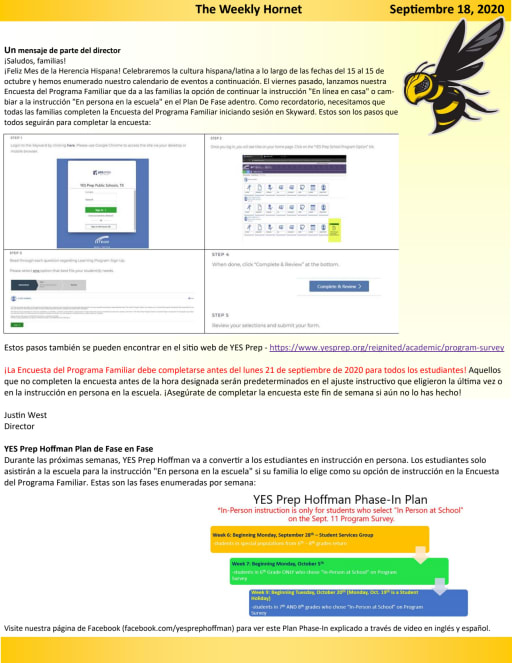 Feature Yes Prep Public Schools