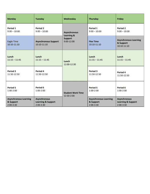 lwsd calendar 2021