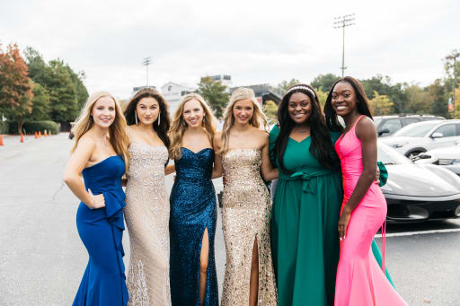 Homecoming parade dresses store