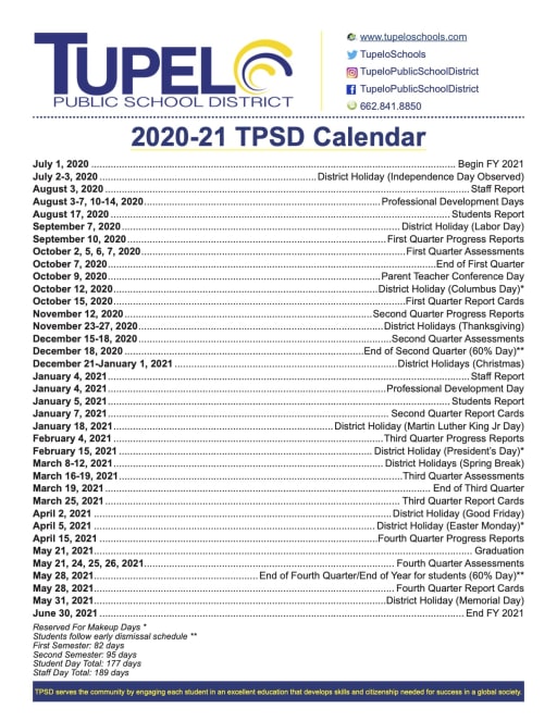 Tupelo Calendar Of Events 2022