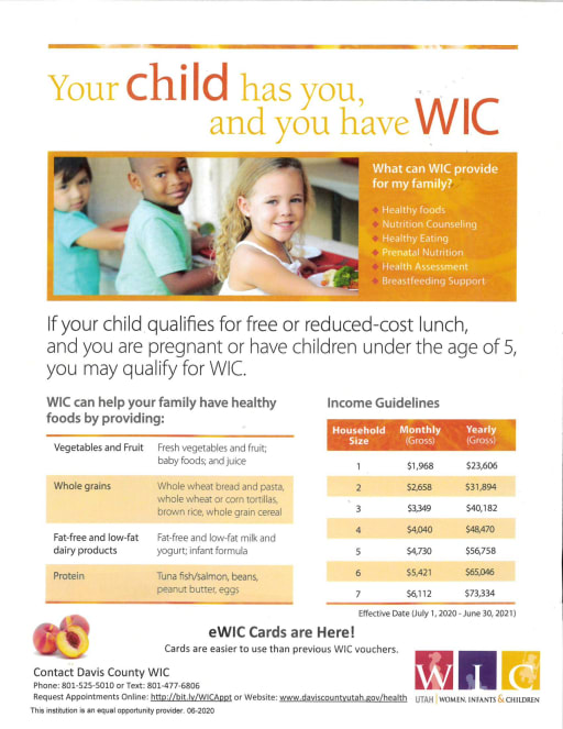 Free Student Lunches - Oak Hills Elementary School