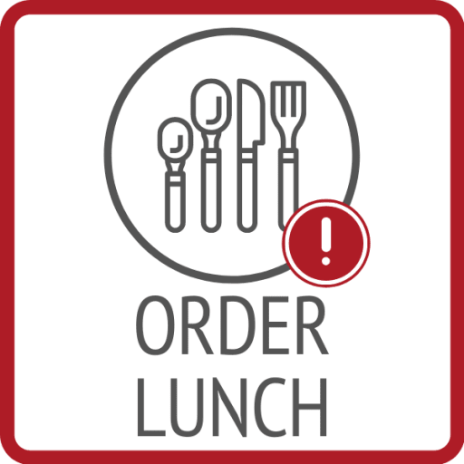 Online shop lunch order