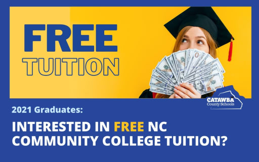 Eligible 2021 Graduates Can Receive FREE Tuition to NC Community Colleges |  News Details Page