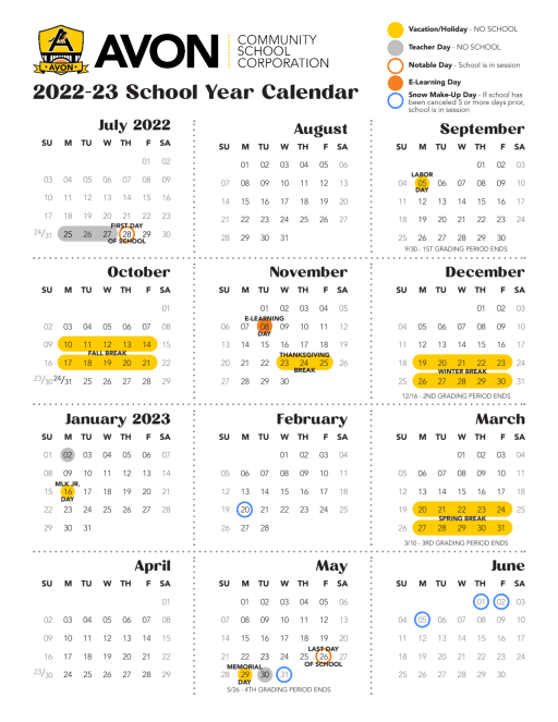 Avon Lake School Calendar 2024 Lira Shelly