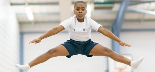 Trampolining top