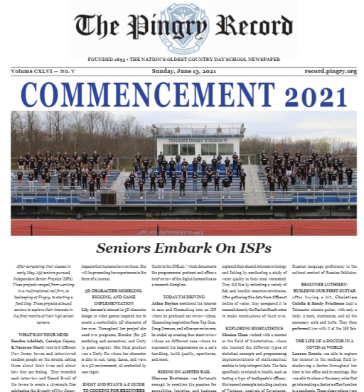The Pingry Record Pingry School