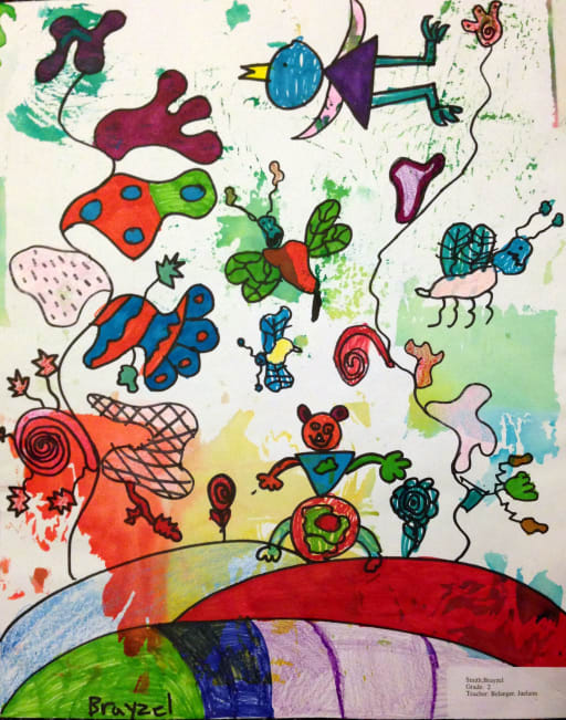 45 Terrific First Grade Art Projects Kids Will Absolutely Love | Elementary  school art, Kindergarten art, Elementary art