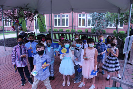 Kindergarten Students Move Up at Graduation News Posts