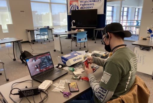 HVPA Robotics Students Learn Coding and “Design-Thinking” Skills