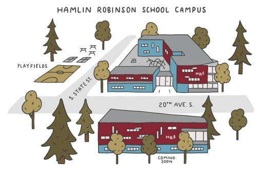 Location Hamlin Robinson School